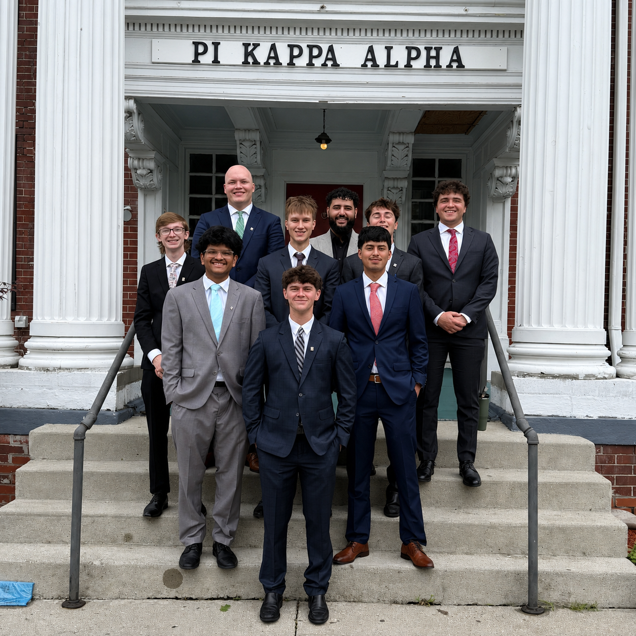 Delta Nu chapter house on Cass Avenue
